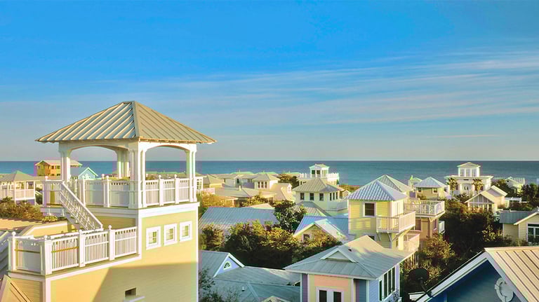 Seaside in South Walton, Florida