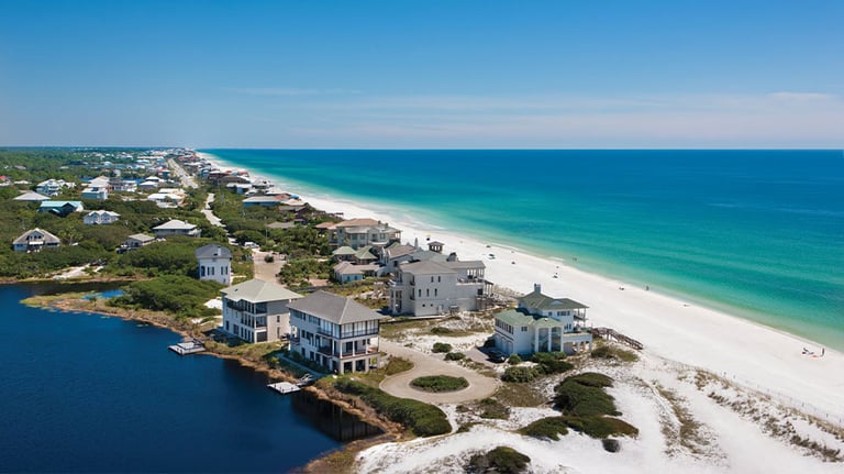 Watersound neighborhood in South Walton, FL