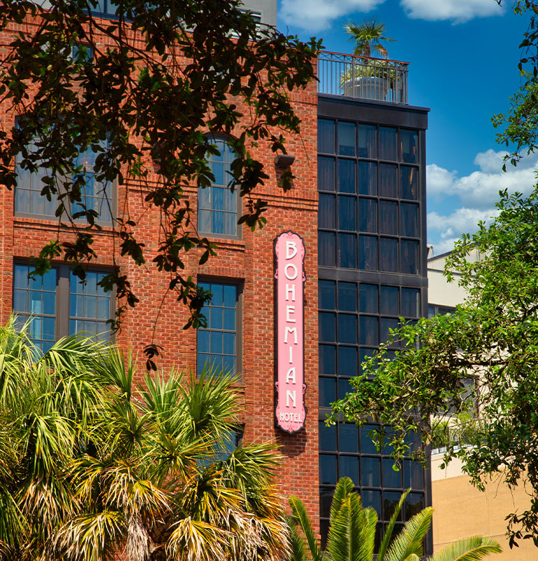 Bohemian hotel in savannah georgia