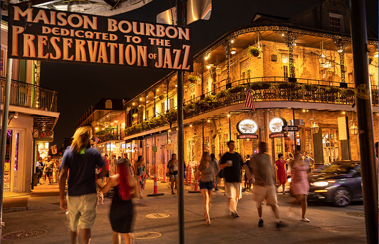 bourbon street new orleans