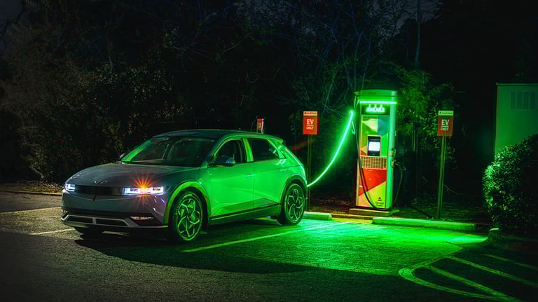 Hyundai Ioniq 5 charging