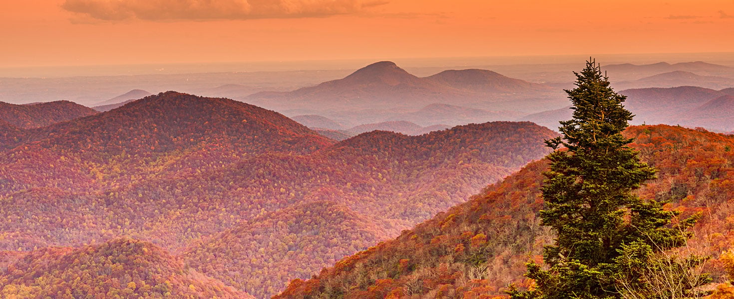 Small Towns in South for Fall