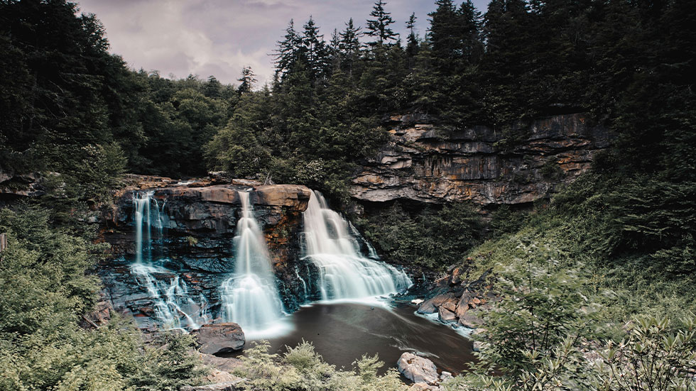 Blackwater Falls near Davis