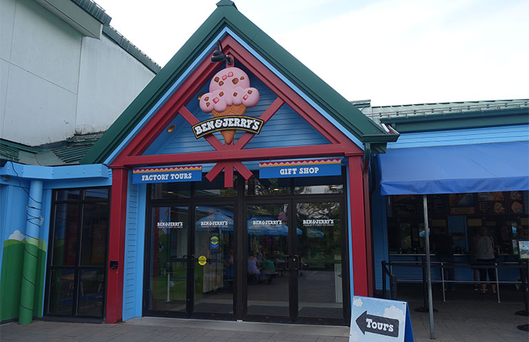 Ben and Jerry's Factory Tour