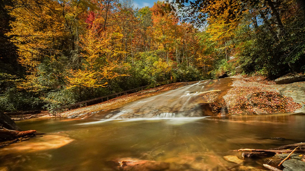 sliding rock waterslide