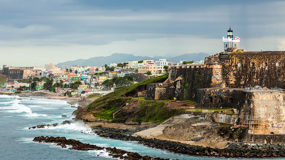 View from El Morro Credit Discover Puerto Rico
