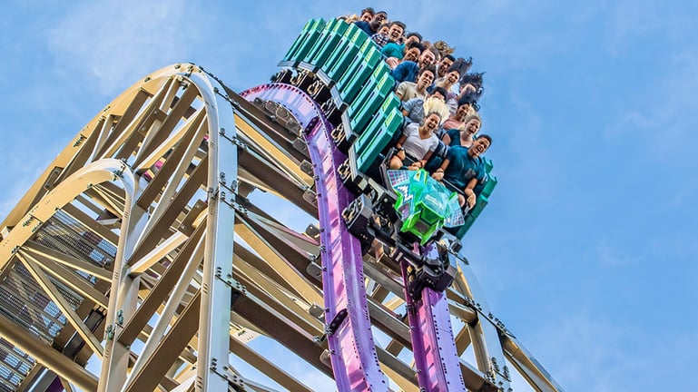 Busch Gardens Roller Coaster