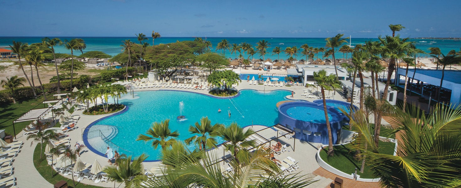 Pool at RIU hotel resort and spa