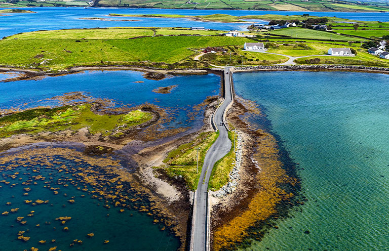 Wild Atlantic Way in Ireland