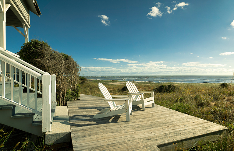 Ocean front cottage Bald Head Island