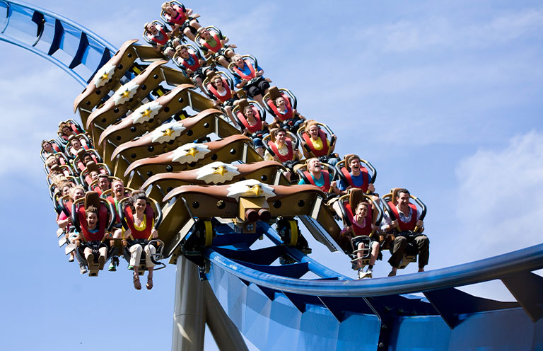 dollywood roller coaster