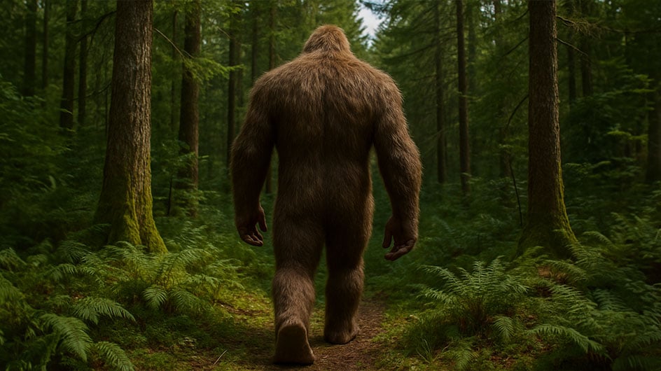 bigfoot in forest
