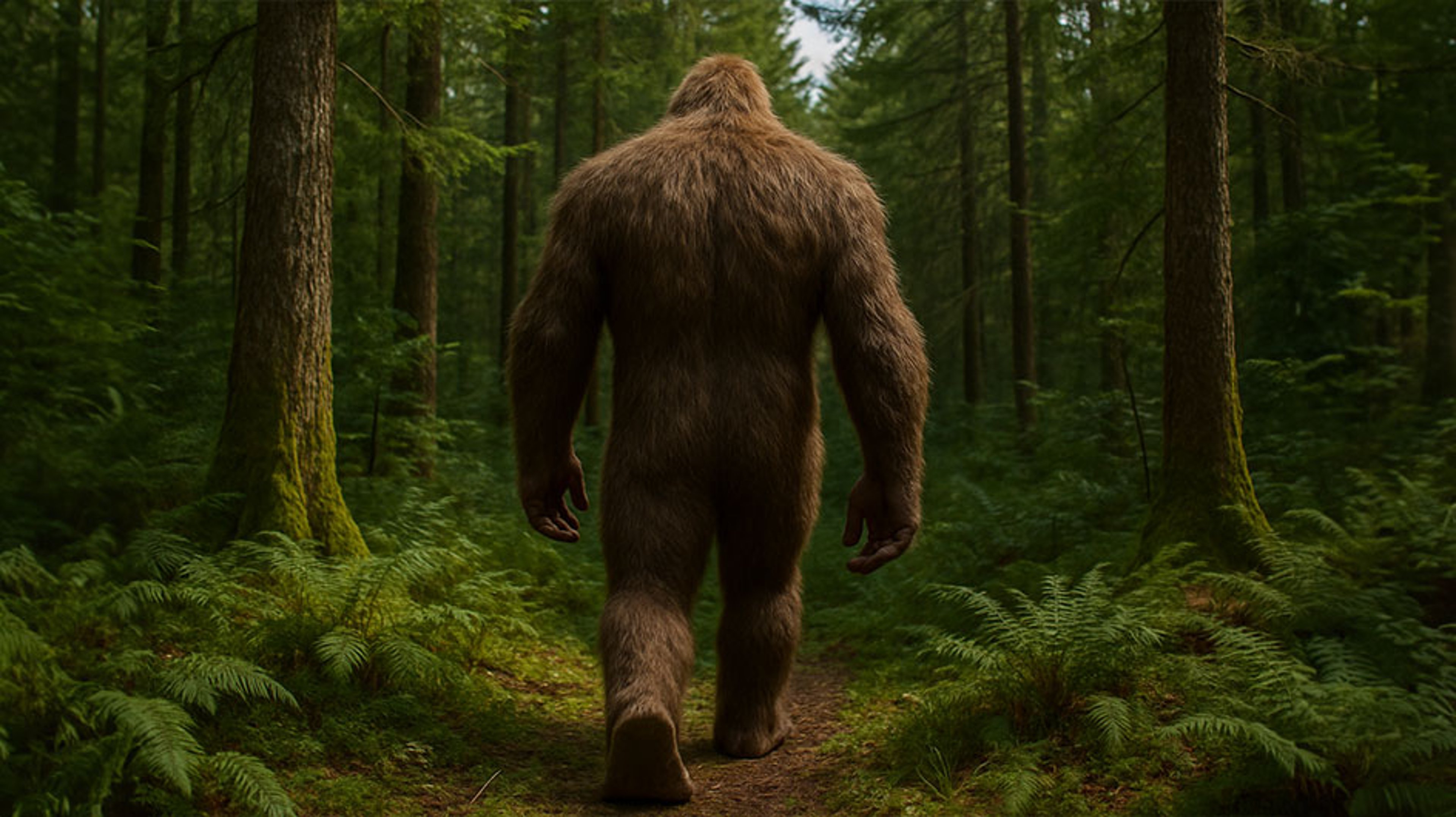 bigfoot in forest