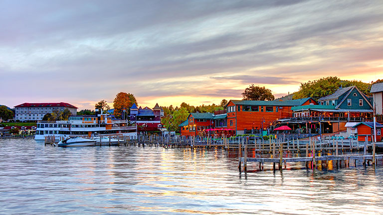 Lake George, New York; Credit: DenisTangneyJr