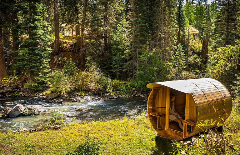 Dunton River camping ground