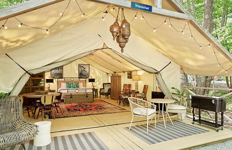 Sandy Pines camping ground
