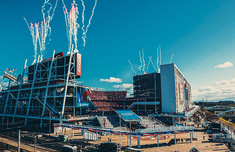 Levi's stadium in San Francisco