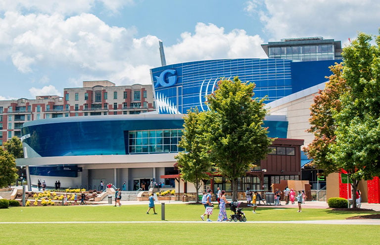 Georgia Aquarium and the World of Coca-Cola