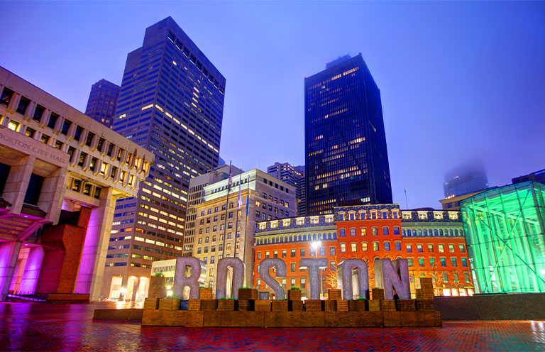 Boston City Hall Plaza