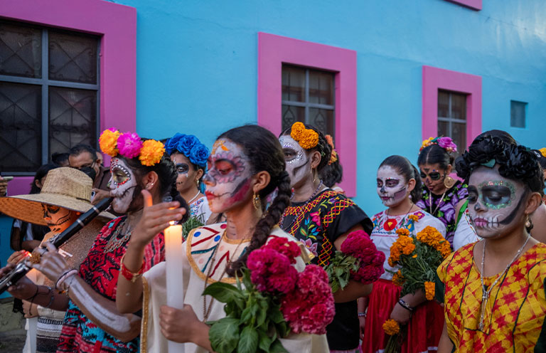 Day of the Dead festival in Oaxaca, Mexico