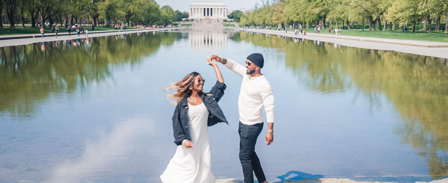 Couple in Washington DC