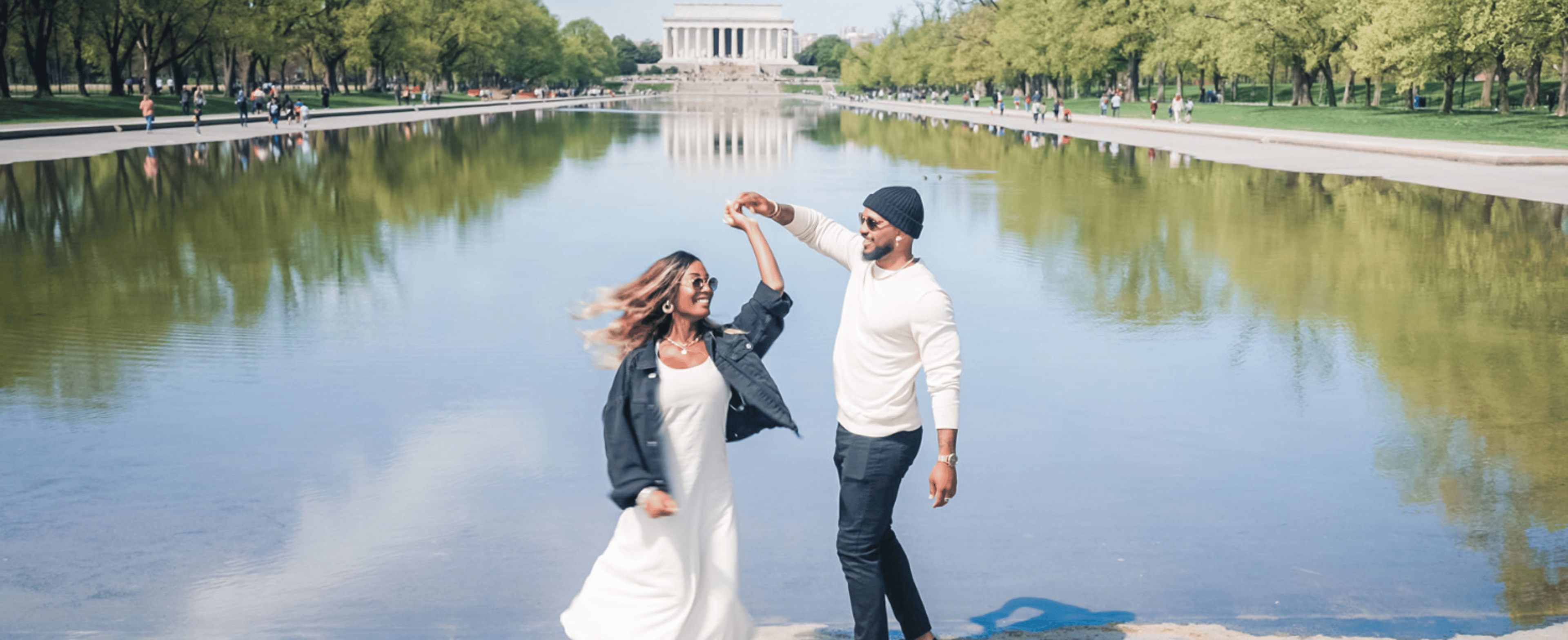 Couple in Washington DC