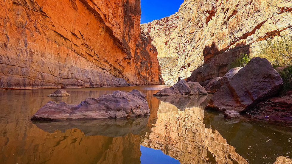 Rio Grande and Santa Elena Canyon