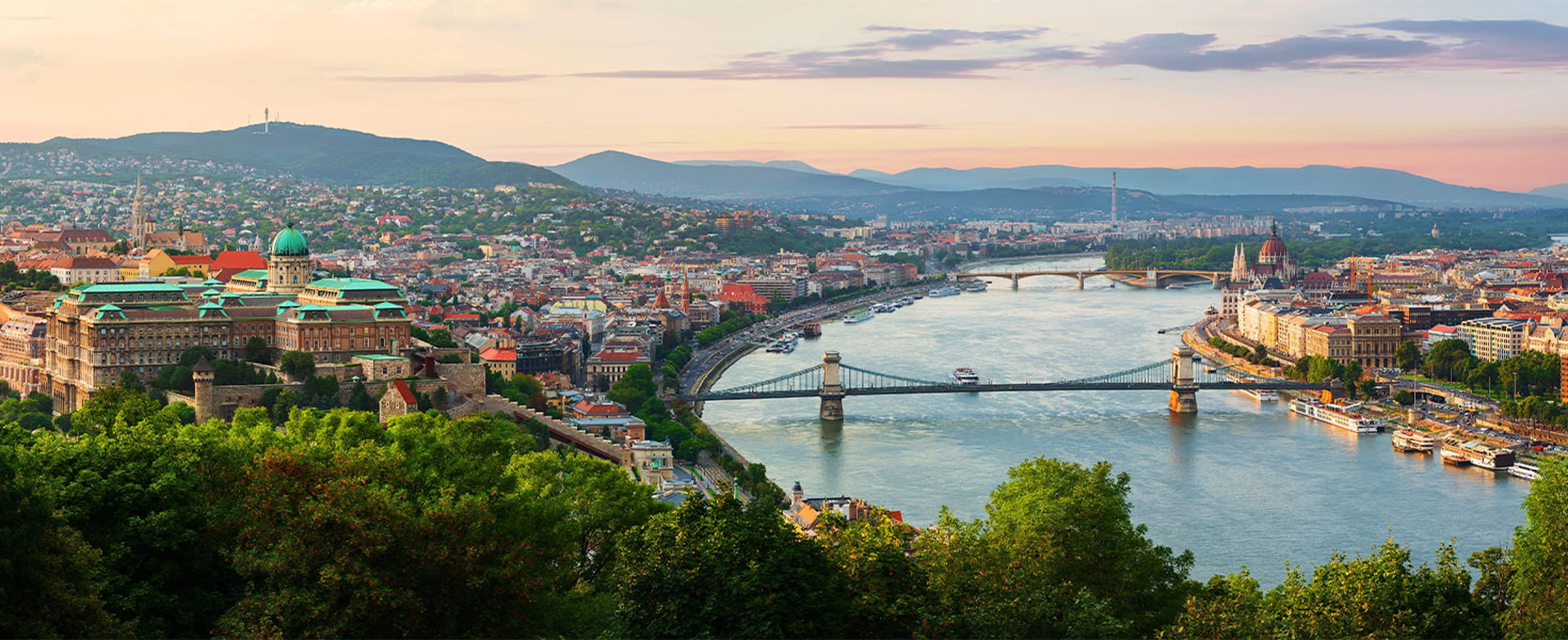 Budapest skyline