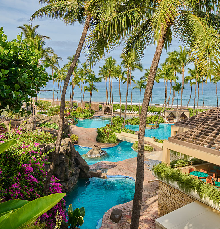 The Grand Wailea, A Waldorf Astoria Resort in Maui, Hawaii; photo courtesy of Hilton and Grand Wailea
