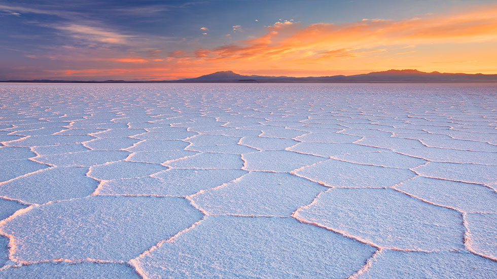 Salt flat Salar de Uyuni in Bolivia Sara Winter