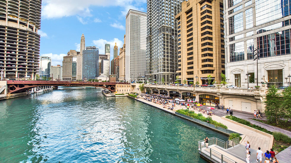 Chicago River Walk, Chicago