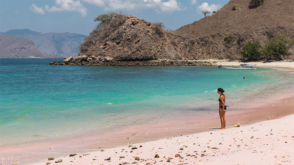 Pantai Merah, Komodo, Indonesia