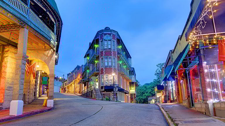 Eureka Springs, Arkansas; Credit: DenisTangneyJr