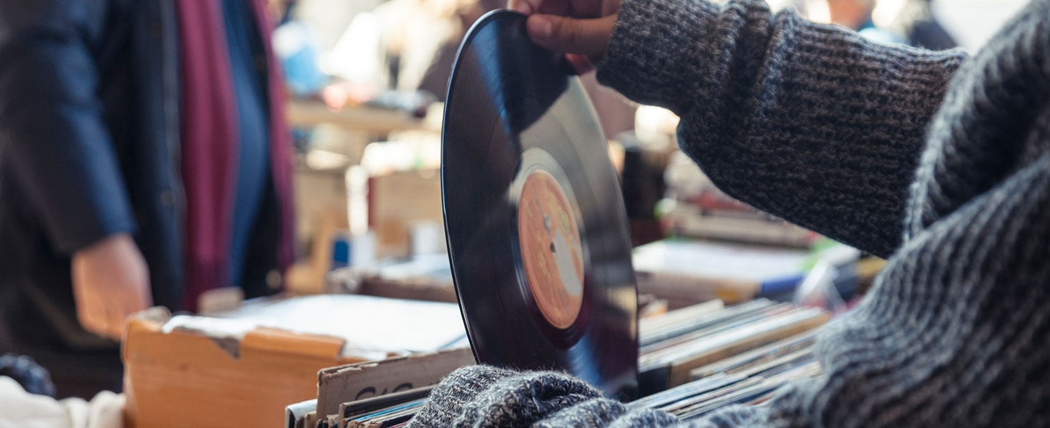 Vinyl Records and Live Music