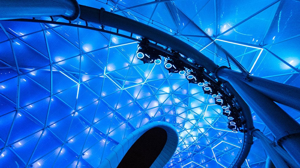 TRON lightcycle ride