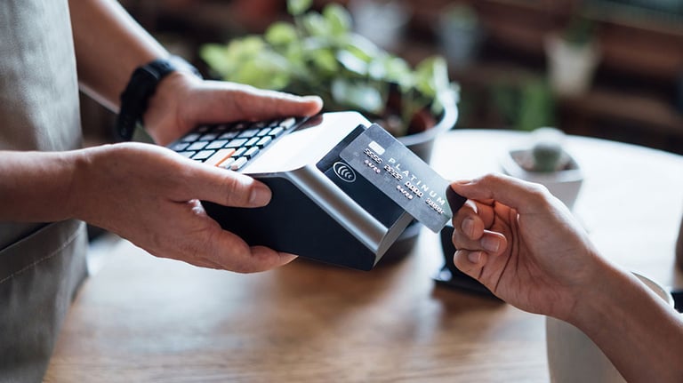 Using credit card