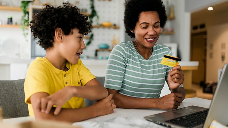 Mother And Son Online Shopping