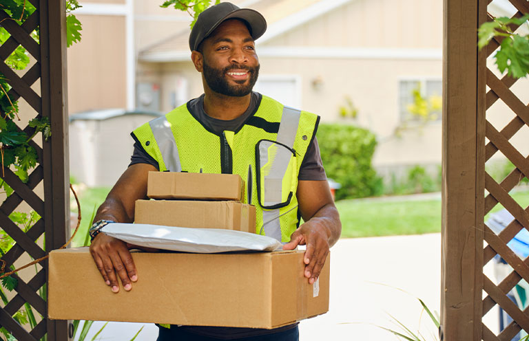 packages being delivered