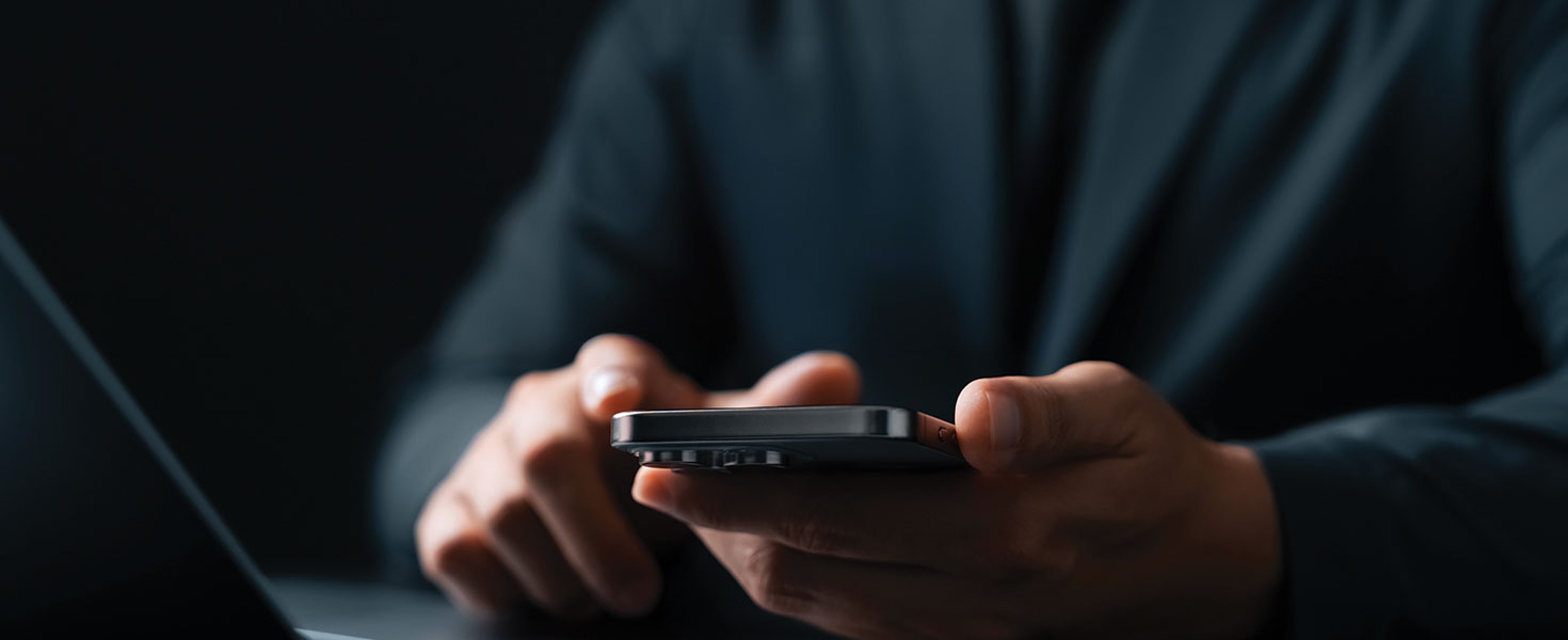 Cyber security and login authentication concept with businessman using smartphone and password interface, representing data protection, secure access, and online identity verification.  by Thapana_Studio