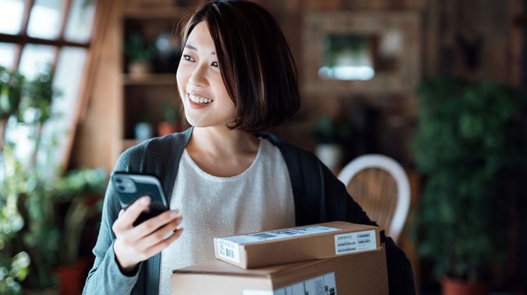 Receiving packages