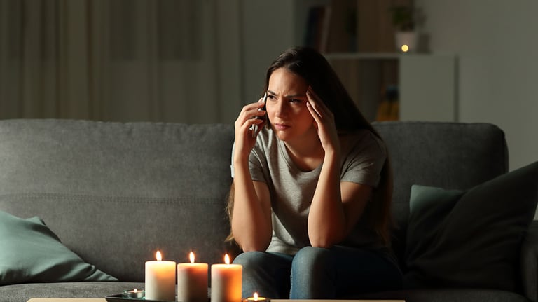 Worried woman