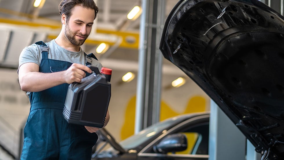 Checking to make sure its the right oil
