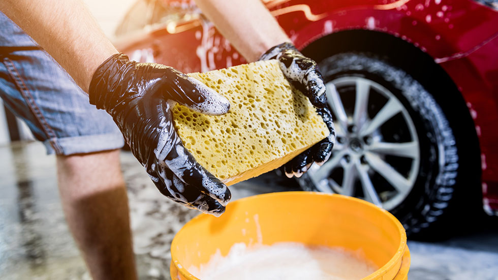 Cleaning Car