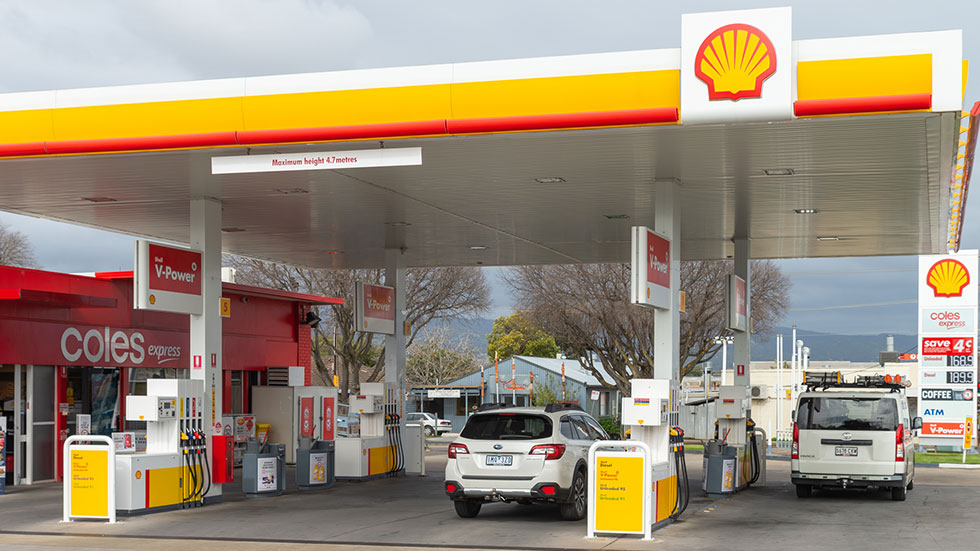 Shell station