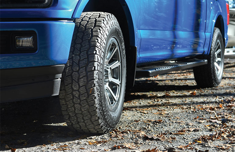 nokian tire on rough road
