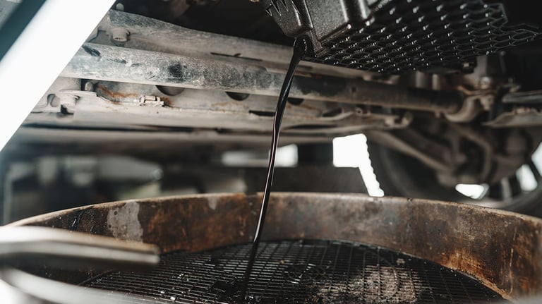 Changing Oil Funnel