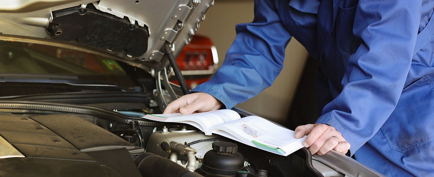 Missing Vehicle Service Manual