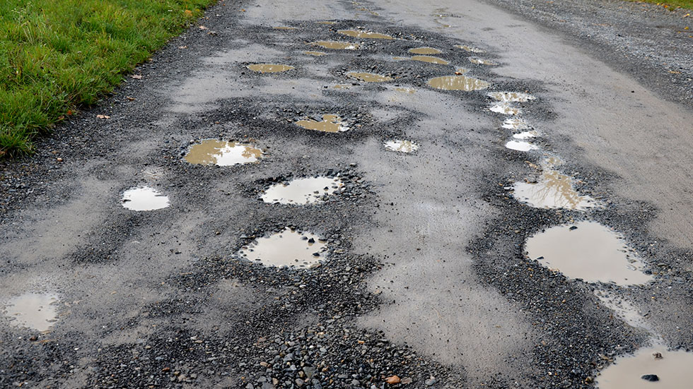 Many Potholes