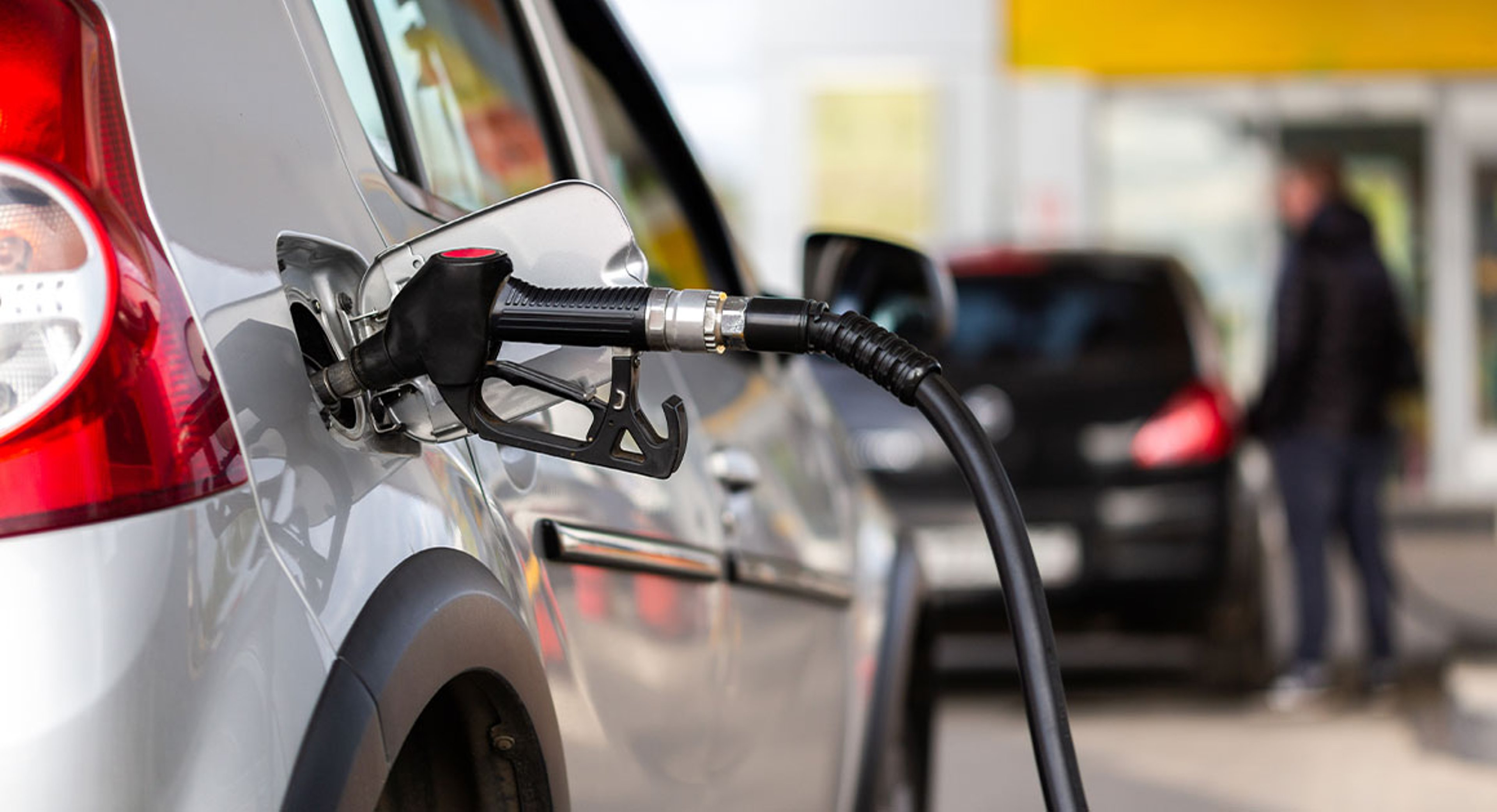 Gas pump in gas tank