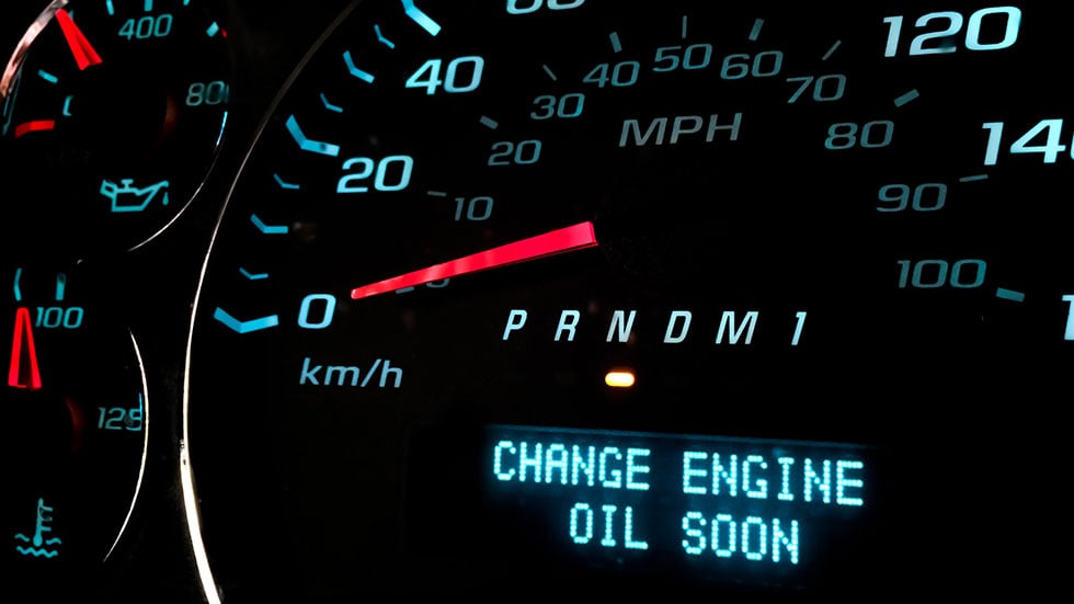 Changing oil